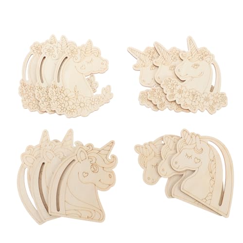 DIYEAH 12 Stück Teiliges DIY Holzanhänger Einhorn Holzfiguren zum Bemalen Unbehandelte Naturholzscheiben für Bastelprojekte Dekoration Handarbeit Kreativ Zubehör DIYEAH 12 Stück Teiliges DIY Holzanhänger Einhorn Holzfiguren zum Bemalen Unbehandelte Naturholzscheiben für Bastelprojekte Dekoration Handarbeit Kreativ Zubehör von DIYEAH