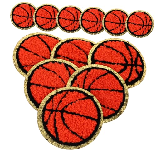 DIYEAH 12 Stück Teiliges Kompakte Basketball Aufnäher Selbstklebend und Beständig Chenille Stickerei Vielseitig für Kleidung Hüte Schuhe zum Reparieren und Verzieren DIYEAH 12 Stück Teiliges Kompakte Basketball Aufnäher Selbstklebend und Beständig Chenille Stickerei Vielseitig für Kleidung Hüte Schuhe zum Reparieren und Verzieren von DIYEAH