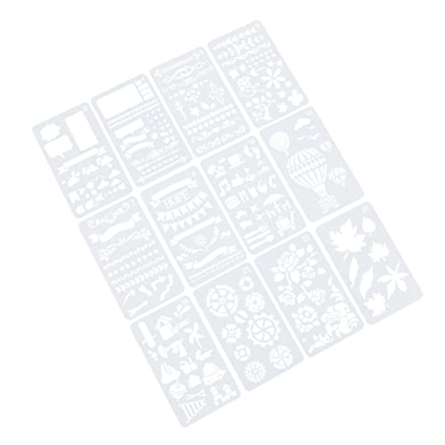 DIYEAH 12 Stück Teiliges Malvorlagen für Diy Lustige Schablonen für Scrapbooking und Dekoration Geeignet für Jungen und Mädchen Zufälliger Stil Weiß Hochwertige Wiederverwendbare DIYEAH 12 Stück Teiliges Malvorlagen für Diy Lustige Schablonen für Scrapbooking und Dekoration Geeignet für Jungen und Mädchen Zufälliger Stil Weiß Hochwertige Wiederverwendbare von DIYEAH