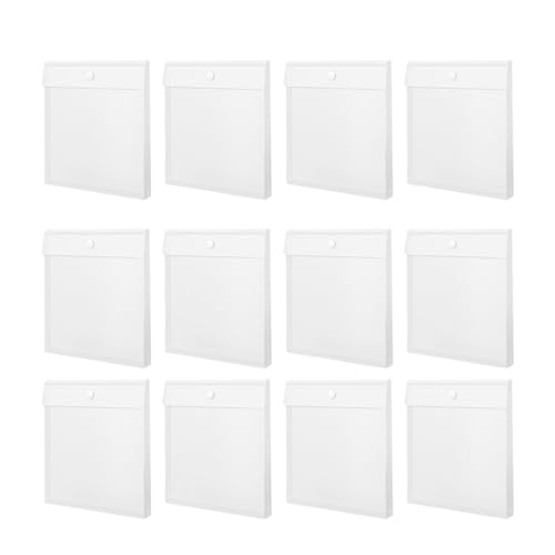 DIYEAH 12 Stück Teiliges Scrapbook Papier Aufbewahrungs Transparente Langlebige Kunststofftaschen zur Sicheren Aufbewahrung von Dokumenten Fotos und Papiermaterialien für Büro Schule und DIYEAH 12 Stück Teiliges Scrapbook Papier Aufbewahrungs Transparente Langlebige Kunststofftaschen zur Sicheren Aufbewahrung von Dokumenten Fotos und Papiermaterialien für Büro Schule und von DIYEAH