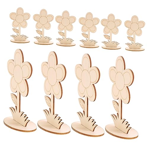 DIYEAH 12 Stück Teiliges Unbehandelten Holzblumen zum Basteln Diy Holzfiguren für Kreative Dekoration für Tischdeko Hochzeiten und Kinderprojekte DIYEAH 12 Stück Teiliges Unbehandelten Holzblumen zum Basteln Diy Holzfiguren für Kreative Dekoration für Tischdeko Hochzeiten und Kinderprojekte von DIYEAH