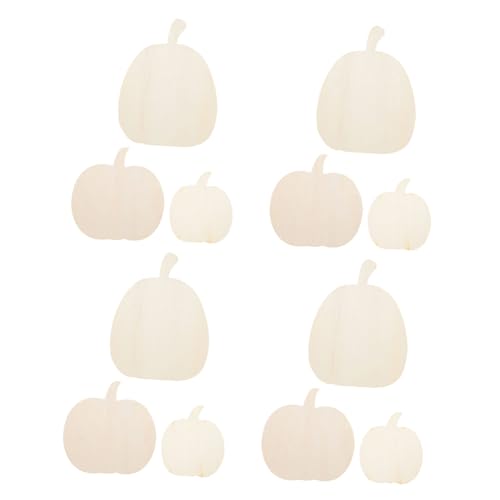 DIYEAH 12 Stück Teiliges Unvollendeter Holz kürbis dekorationen für DIY herbstbasteleien Rustikale Holzanhänger als Halloween Erntedankfest ornamente für Vintage Bauernhaus designs DIYEAH 12 Stück Teiliges Unvollendeter Holz kürbis dekorationen für DIY herbstbasteleien Rustikale Holzanhänger als Halloween Erntedankfest ornamente für Vintage Bauernhaus designs von DIYEAH