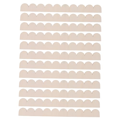 DIYEAH 12 Stück Unvollendete Dekorative Holzleisten mit Gewelltem Rand für Diy Wandgestaltung Regale Tür und Fensterrahmen der Wohnraumdekoration DIYEAH 12 Stück Unvollendete Dekorative Holzleisten mit Gewelltem Rand für Diy Wandgestaltung Regale Tür und Fensterrahmen der Wohnraumdekoration von DIYEAH