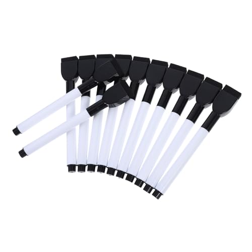 DIYEAH 12 Stück Whiteboard-stift Abwischbare Marker Für Stifte Trockener Löschen Für Whiteboard Weiße, Trocken Abwischbare Markierungen Tafelschreibstifte Tafelmarker Plastik Black DIYEAH 12 Stück Whiteboard-stift Abwischbare Marker Für Stifte Trockener Löschen Für Whiteboard Weiße, Trocken Abwischbare Markierungen Tafelschreibstifte Tafelmarker Plastik Black von DIYEAH