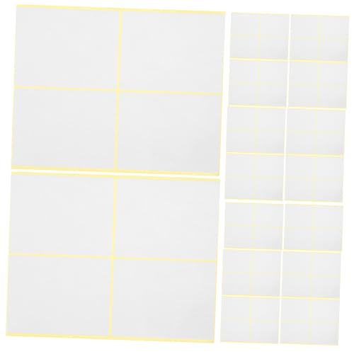 DIYEAH 120 Stück Klebeetiketten zum Beschriften adressetiketten Klebeetiketten an vorgedruckt mit Vinyl Größe für Aufkleber leere Etiketten zum Beschriften Klebetiketten Papier Weiß DIYEAH 120 Stück Klebeetiketten zum Beschriften adressetiketten Klebeetiketten an vorgedruckt mit Vinyl Größe für Aufkleber leere Etiketten zum Beschriften Klebetiketten Papier Weiß von DIYEAH