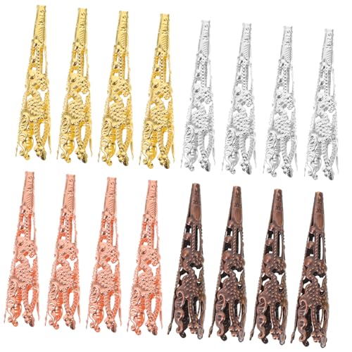 DIYEAH 120 Stück Perlenkappen im Trompetenblumen Design Diy Schmuckzubehör für Armbänder und Ohrringe Leicht Stabilen Materialien für Kreative Projekte von DIYEAH