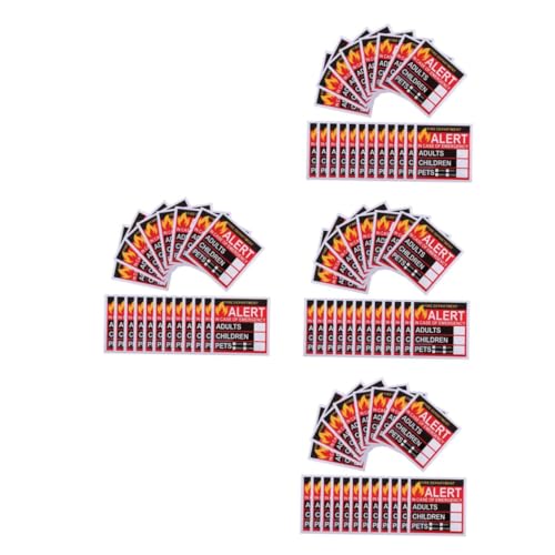 DIYEAH 120 Stück Teiliges Notfall-warnaufkleber Fenster und Türen Hochsichtbare Sicherheitsaufkleber zur Kennzeichnung von Personen und Haustieren Einfache Anbringung Feuerwehr DIYEAH 120 Stück Teiliges Notfall-warnaufkleber Fenster und Türen Hochsichtbare Sicherheitsaufkleber zur Kennzeichnung von Personen und Haustieren Einfache Anbringung Feuerwehr von DIYEAH