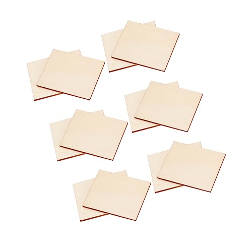 DIYEAH 120Stücke DIY Holzscheiben Rechteckige Holzstücke für Bastelprojekte Glatte Oberfläche für Dekoration Brandmalerei und Handwerksideen DIYEAH 120Stücke DIY Holzscheiben Rechteckige Holzstücke für Bastelprojekte Glatte Oberfläche für Dekoration Brandmalerei und Handwerksideen von DIYEAH