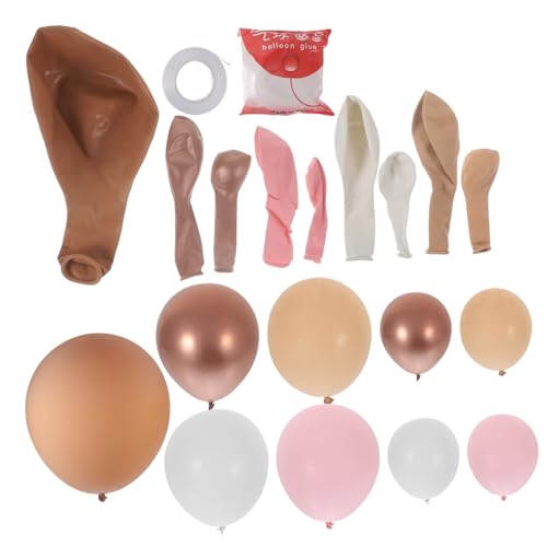 DIYEAH 124-teiliges Latex-ballonbogen-dekorationsset Partyballons Für Geburtstagshochzeiten Heimdekorationsset von DIYEAH