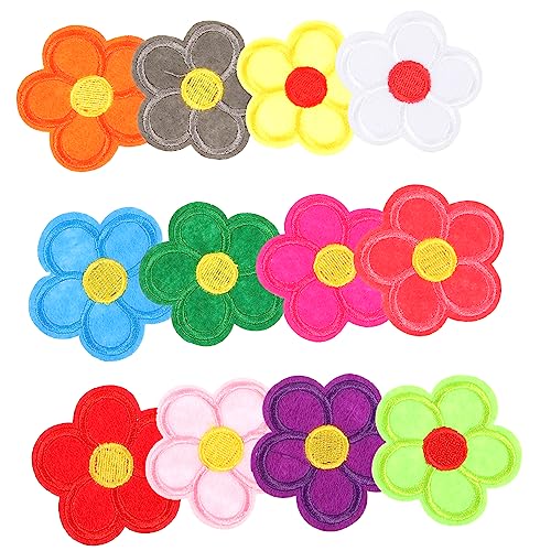DIYEAH 12Stücke Blumenapplikationen zum Aufbügeln Gestickte Aufnäher für Jeans Kleidung und Rucksäcke DIY Bastelflicken zur Dekoration und Reparatur DIYEAH 12Stücke Blumenapplikationen zum Aufbügeln Gestickte Aufnäher für Jeans Kleidung und Rucksäcke DIY Bastelflicken zur Dekoration und Reparatur von DIYEAH
