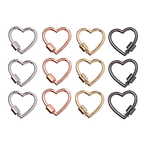 DIYEAH 12Stücke DIY Herzform Schlüsselanhänger Langlebig und Vielseitig Bastelprojekte und Schlüsselaufbewahrung Roségold DIYEAH 12Stücke DIY Herzform Schlüsselanhänger Langlebig und Vielseitig Bastelprojekte und Schlüsselaufbewahrung Roségold von DIYEAH