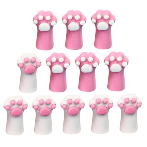 DIYEAH Niedliches Radiergummi-set 12-teilig Kreatives Und Lustiges Schreibwaren Radiergummis Für Jungen Und Mädchen Cartoon-form Für Schüler Zufällige Farbe von DIYEAH