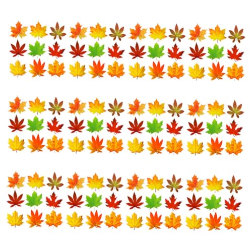 DIYEAH 135 Stück Herbst Dekorationen für Pinnwände Bunte Papier Ausschnitte für Thanksgiving Partys Klassenzimmer Diy Projekte und Erntedankfest Dekorationen von DIYEAH