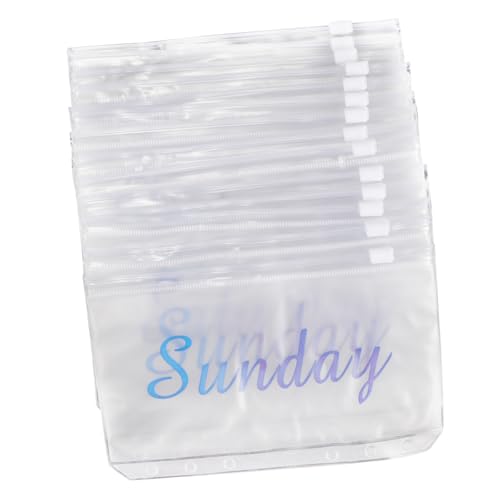 DIYEAH 14 Stück Teiliges PVC Transparente Reißverschlusstaschen Organizer für Budget Geldscheine und Dokumente Budget Umschläge für Ringordner Vielseitige Aufbewahrungstaschen für Büro DIYEAH 14 Stück Teiliges PVC Transparente Reißverschlusstaschen Organizer für Budget Geldscheine und Dokumente Budget Umschläge für Ringordner Vielseitige Aufbewahrungstaschen für Büro von DIYEAH