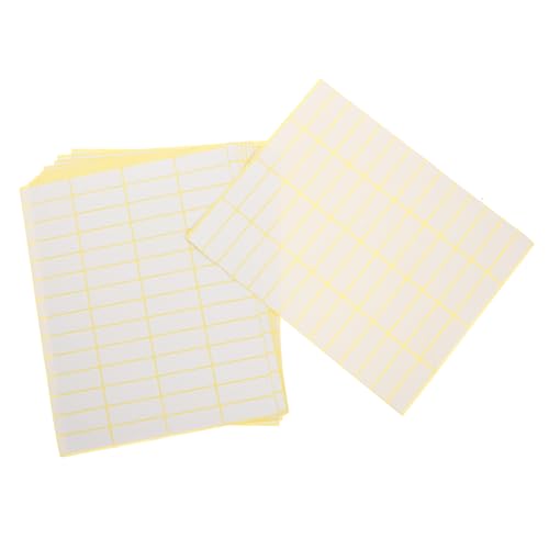 DIYEAH 15 Blatt Weiße Klebeetiketten Selbstklebende Kleine Preisetiketten Leicht Beschreibbar Stark Haftend Vielseitig Einsetzbar für Büro Lager und Haushaltsorganisation DIYEAH 15 Blatt Weiße Klebeetiketten Selbstklebende Kleine Preisetiketten Leicht Beschreibbar Stark Haftend Vielseitig Einsetzbar für Büro Lager und Haushaltsorganisation von DIYEAH