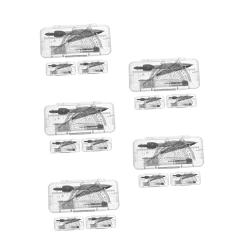 DIYEAH 15 Boxen Lineal und Winkelmesser Set mit Integriertem Radiergummi Langlebiges Zeichenwerkzeug für Schule und Büro Präzise Maße für Mathe und Architektur DIYEAH 15 Boxen Lineal und Winkelmesser Set mit Integriertem Radiergummi Langlebiges Zeichenwerkzeug für Schule und Büro Präzise Maße für Mathe und Architektur von DIYEAH