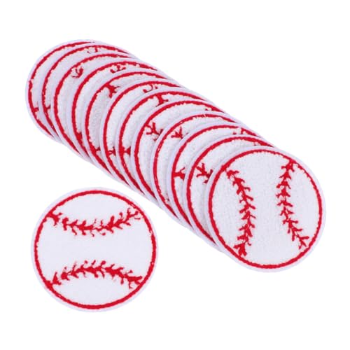 DIYEAH 15 Stück Baseball Patches Aufbügelbare Aufnähbare Applikationen Hochwertigem Handtuch Stickmaterial für Kleidung Jacken Jeans Rucksäcke und Hüte für Diy Reparaturen und Kreative DIYEAH 15 Stück Baseball Patches Aufbügelbare Aufnähbare Applikationen Hochwertigem Handtuch Stickmaterial für Kleidung Jacken Jeans Rucksäcke und Hüte für Diy Reparaturen und Kreative von DIYEAH