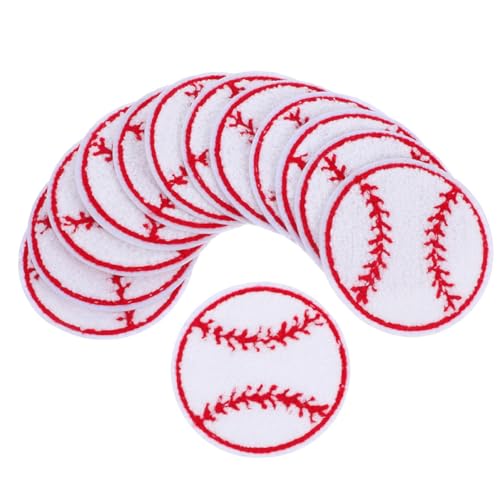 DIYEAH 15 Stück Bügel und Näh Applikationen für Sportliche Softball Patches Gestickte Aufnäher für Kleidung Jacken Hüte Rucksäcke und Jeans DIYEAH 15 Stück Bügel und Näh Applikationen für Sportliche Softball Patches Gestickte Aufnäher für Kleidung Jacken Hüte Rucksäcke und Jeans von DIYEAH