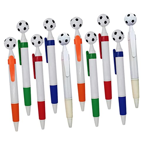 DIYEAH 15 Stück Fußball Kugelschreiber Fußball-Briefpapier Kugelschreiber für Fußball farbige kugelschreiber Lustige Kugelschreiber Büro Stifte Druckkugelschreiber mit Kugelschreiber DIYEAH 15 Stück Fußball Kugelschreiber Fußball-Briefpapier Kugelschreiber für Fußball farbige kugelschreiber Lustige Kugelschreiber Büro Stifte Druckkugelschreiber mit Kugelschreiber von DIYEAH