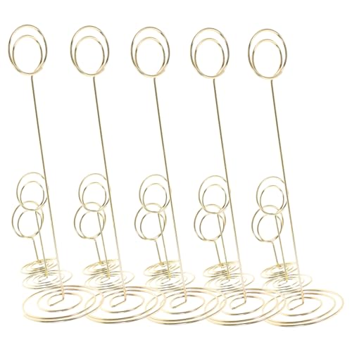DIYEAH 15 Stück Teiliges Metall Kartenhalter Clips Gold Foto und Tischkartenhalter für Hochzeit Memo und Notizclips Vielseitig Einsetzbar als Tischnummernhalter und Bilderständer für DIYEAH 15 Stück Teiliges Metall Kartenhalter Clips Gold Foto und Tischkartenhalter für Hochzeit Memo und Notizclips Vielseitig Einsetzbar als Tischnummernhalter und Bilderständer für von DIYEAH