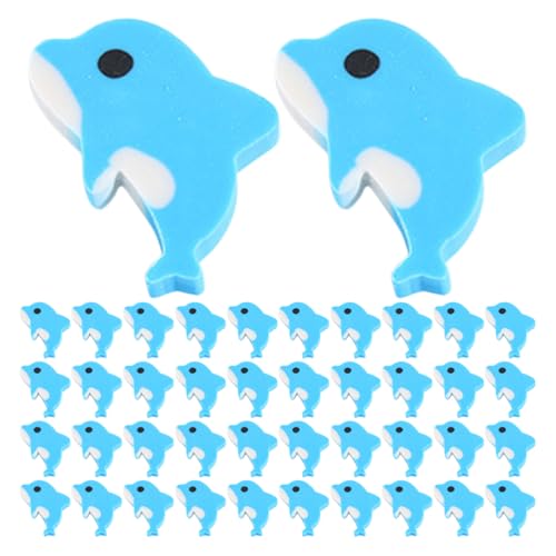 DIYEAH 150 Delfin-Radiergummis in Großpackung: Niedliche Radiergummis in Tierform – originelles Briefpapier für Belohnungen im Klassenzimmer, Partygeschenke und Kunstprojekte DIYEAH 150 Delfin-Radiergummis in Großpackung: Niedliche Radiergummis in Tierform – originelles Briefpapier für Belohnungen im Klassenzimmer, Partygeschenke und Kunstprojekte von DIYEAH