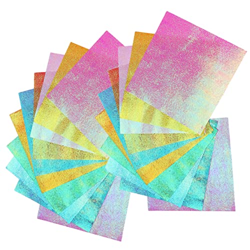 DIYEAH 150 Stück Glitzer Faltpapier Irisierendes Origami Quadratische Bastelblätter für Diy Handarbeiten und Projekte Doppelseitig Farben DIYEAH 150 Stück Glitzer Faltpapier Irisierendes Origami Quadratische Bastelblätter für Diy Handarbeiten und Projekte Doppelseitig Farben von DIYEAH