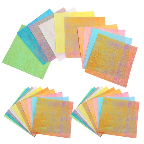 DIYEAH 150 Stück Glitzer Origami Papier Buntes Quadratisches Faltpapier für Diy Projekte Farben Geeignet für Bastelarbeiten Scrapbooking und Dekoration DIYEAH 150 Stück Glitzer Origami Papier Buntes Quadratisches Faltpapier für Diy Projekte Farben Geeignet für Bastelarbeiten Scrapbooking und Dekoration von DIYEAH