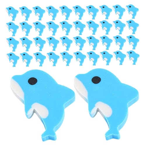 DIYEAH 150 Stück Kawaii Delfin Radiergummis Stabile Lustige Meerestier-radierer in Delfinform als Schulmaterial Partygeschenke und Belohnungen im Klassenzimmer DIYEAH 150 Stück Kawaii Delfin Radiergummis Stabile Lustige Meerestier-radierer in Delfinform als Schulmaterial Partygeschenke und Belohnungen im Klassenzimmer von DIYEAH
