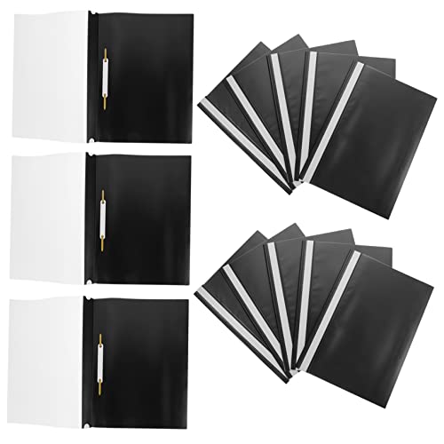 DIYEAH 15Stücke Teiliges Dokumentenordner Bunter Desktop Organizer für Büro Schule und Zuhause Schmutzresistent Leicht und Tragbar Aufbewahrungslösung von DIYEAH