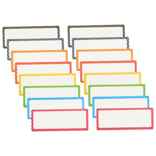 DIYEAH 16 Blatt Name Tag wischen Punkt Unterstützung fangen Streifen namensaufkleber Magnete für Namensschilder Abzeichen-Magnete Magnet-Namensschild Magnet für Namensschild das Haustier DIYEAH 16 Blatt Name Tag wischen Punkt Unterstützung fangen Streifen namensaufkleber Magnete für Namensschilder Abzeichen-Magnete Magnet-Namensschild Magnet für Namensschild das Haustier von DIYEAH