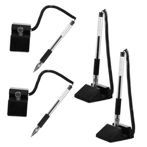 DIYEAH 16 Stck Teiliges Kugelschreiber mit Ständer Ergonomischer Schreibtisch Stift für Büro Bank Hotel Stabiler Halter Glattes Schreiben Schwarze Professionelle Unterschriftsstifte DIYEAH 16 Stck Teiliges Kugelschreiber mit Ständer Ergonomischer Schreibtisch Stift für Büro Bank Hotel Stabiler Halter Glattes Schreiben Schwarze Professionelle Unterschriftsstifte von DIYEAH