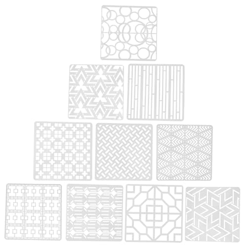 DIYEAH 16 Stck. Malvorlage Schablone Herstellung Handwerk Erwachsene Form Zeichnungsvorlage Vorlagen für geometrische Zeichnungen Vorlage aus Kunststoff Plastik DIYEAH 16 Stck. Malvorlage Schablone Herstellung Handwerk Erwachsene Form Zeichnungsvorlage Vorlagen für geometrische Zeichnungen Vorlage aus Kunststoff Plastik von DIYEAH