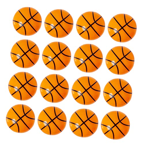 DIYEAH 16 Stück Basketball Förmiger Bleistiftspitzer Teiliges für Schüler Handbetrieben Langlebig und Einfach zu Bedienen für Schulbedarf Lernen von DIYEAH