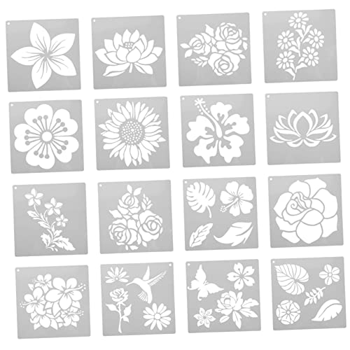 DIYEAH 16 Stück Malvorlage Schablonen zum Malen Willkommen Zeichnung Stencil für Blumenmalerei Stencil für Holzmalerei Malschablonen für Wände Wandschablonen zum Bemalen das Haustier DIYEAH 16 Stück Malvorlage Schablonen zum Malen Willkommen Zeichnung Stencil für Blumenmalerei Stencil für Holzmalerei Malschablonen für Wände Wandschablonen zum Bemalen das Haustier von DIYEAH
