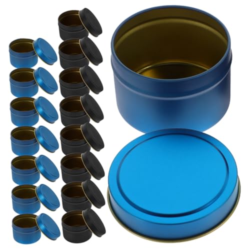 DIYEAH 16 Stück Teiliges DIY Kerzenbehälter Metallkerzendosen mit Deckel Aromakerzen für Zuhause und für Aromatherapie und Kreative Projekte DIYEAH 16 Stück Teiliges DIY Kerzenbehälter Metallkerzendosen mit Deckel Aromakerzen für Zuhause und für Aromatherapie und Kreative Projekte von DIYEAH