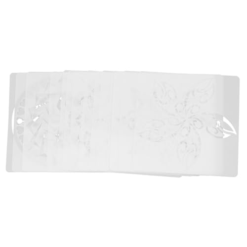 DIYEAH 16 Stück Teiliges Mandala Schablonen Pet Material Langlebig DIY Flower Hollow Vorlagen für Wand Dekoration Scrapbooking Stoffmalerei von DIYEAH