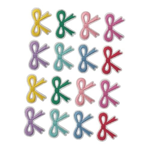 DIYEAH 16 Stück Teiliges Selbstklebende Schleifen Applikationen Bestickte Bowknot Stoffflicken für DIY Kleidung Jacken Jeans Taschen Schuhe Einfache Anbringung ohne Nähen Vielseitige DIYEAH 16 Stück Teiliges Selbstklebende Schleifen Applikationen Bestickte Bowknot Stoffflicken für DIY Kleidung Jacken Jeans Taschen Schuhe Einfache Anbringung ohne Nähen Vielseitige von DIYEAH
