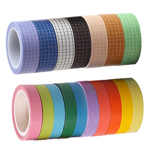 DIYEAH 17 Stück DIY Washi Tape buch dekoration the washi tape Bleistiftbox Dekoration Rucksack Dekoration Notizzettel Müll Zeitschriftenaufkleber Abdeckband Kunstband Washi-Klebeband DIYEAH 17 Stück DIY Washi Tape buch dekoration the washi tape Bleistiftbox Dekoration Rucksack Dekoration Notizzettel Müll Zeitschriftenaufkleber Abdeckband Kunstband Washi-Klebeband von DIYEAH