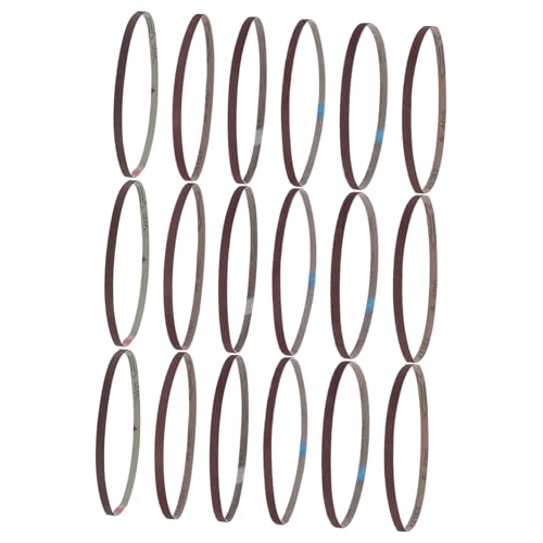 DIYEAH 18 Stück Bandschleifen Und Polieren Abrasives Schleifband Kleiner Bandschleifer Wen Bandschleifer Minischleifer Schleifgürtel Bandschleifer Schleifbänder Aluminiumoxid Brown DIYEAH 18 Stück Bandschleifen Und Polieren Abrasives Schleifband Kleiner Bandschleifer Wen Bandschleifer Minischleifer Schleifgürtel Bandschleifer Schleifbänder Aluminiumoxid Brown von DIYEAH