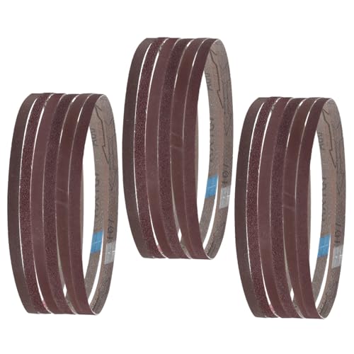 DIYEAH 18 Stück Bandschleifen Und Polieren Bandschleifpapier Bandschleifmaschinen Für Die Holzbearbeitung Schleifband Kleiner Bandschleifer Mini Mini-bandschleifer Brown Aluminiumoxid DIYEAH 18 Stück Bandschleifen Und Polieren Bandschleifpapier Bandschleifmaschinen Für Die Holzbearbeitung Schleifband Kleiner Bandschleifer Mini Mini-bandschleifer Brown Aluminiumoxid von DIYEAH