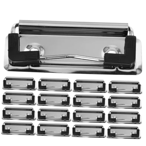 DIYEAH 18 Stück Ordner-Clip A4 Ordner mit Klipp Zwischenablage bunt büroorganisation schreibtisch organisation Dokumente Ordner zarte Büroklammern Heftklammern für Studenten Eisen Silver DIYEAH 18 Stück Ordner-Clip A4 Ordner mit Klipp Zwischenablage bunt büroorganisation schreibtisch organisation Dokumente Ordner zarte Büroklammern Heftklammern für Studenten Eisen Silver von DIYEAH