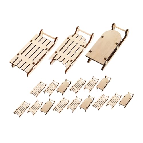 DIYEAH 18 Stück Teiliges Miniatur Holzschlitten Roh Handgefertigte Weihnachtsdekoration für Baum DIY Basteln Hochzeit Langlebige Rustikale Tisch und Baumornamente DIYEAH 18 Stück Teiliges Miniatur Holzschlitten Roh Handgefertigte Weihnachtsdekoration für Baum DIY Basteln Hochzeit Langlebige Rustikale Tisch und Baumornamente von DIYEAH