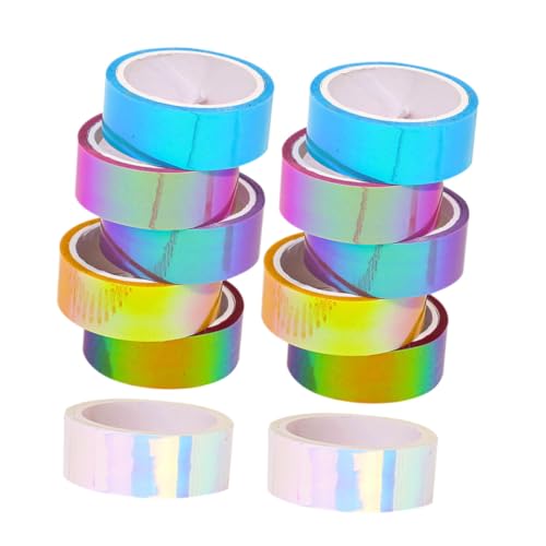 DIYEAH 18 Stück Teiliges Regenbogen masking tape Farbverlaufendes Wasserdichtes Klebeband für DIY Journals Scrapbooking Planer Originelles Bastelband Vielseitig Einsetzbar Präzise DIYEAH 18 Stück Teiliges Regenbogen masking tape Farbverlaufendes Wasserdichtes Klebeband für DIY Journals Scrapbooking Planer Originelles Bastelband Vielseitig Einsetzbar Präzise von DIYEAH