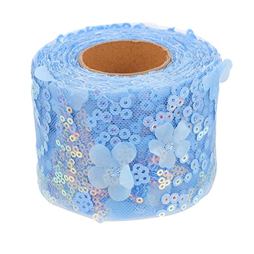 DIYEAH 1Rolle Floral Ribbon Yards Dekoratives Band für DIY Handwerk Hochzeit Leichtes Langlebiges Material für Projekte DIYEAH 1Rolle Floral Ribbon Yards Dekoratives Band für DIY Handwerk Hochzeit Leichtes Langlebiges Material für Projekte von DIYEAH