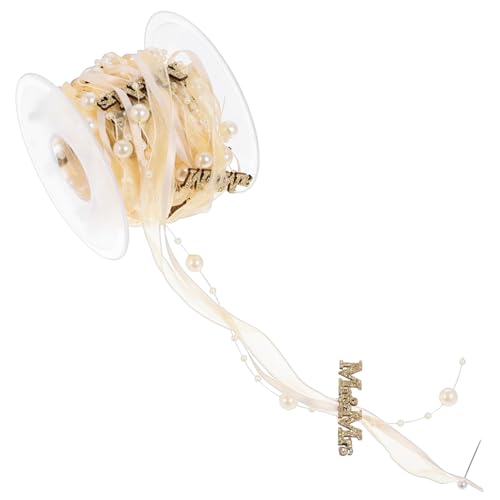 DIYEAH 1Rolle Hochwertiges Hochzeitsschleifenband DIY Dekorationen Geschenkbänder Und Hochzeitsarrangements Vielseitig Einsetzbar Für Designs von DIYEAH