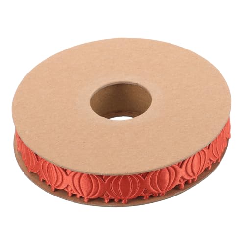 DIYEAH 1Rolle Kürbis Dekoband für Herbstfestlichkeiten Yards Geschenkband für Bastelarbeiten Hochwertiges Stoffmaterial für DIY Geschenkverpackungen Einzigartiges Design DIYEAH 1Rolle Kürbis Dekoband für Herbstfestlichkeiten Yards Geschenkband für Bastelarbeiten Hochwertiges Stoffmaterial für DIY Geschenkverpackungen Einzigartiges Design von DIYEAH