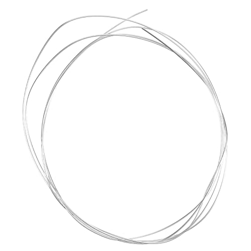 DIYEAH 1Rolle Schmuckdraht Silber Draht für DIY Schmuckherstellung für Armbänder und Ringe Leicht und Langlebig von DIYEAH