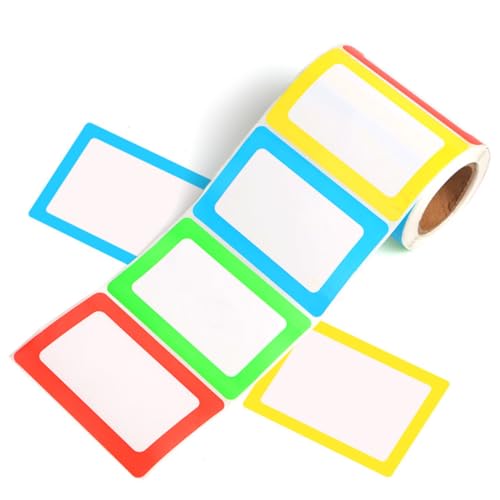 DIYEAH 1Rolle Selbstklebende Namensschilder Handschriftlich Beschriftbar für Party oder Büroorganisation und Langlebig DIYEAH 1Rolle Selbstklebende Namensschilder Handschriftlich Beschriftbar für Party oder Büroorganisation und Langlebig von DIYEAH