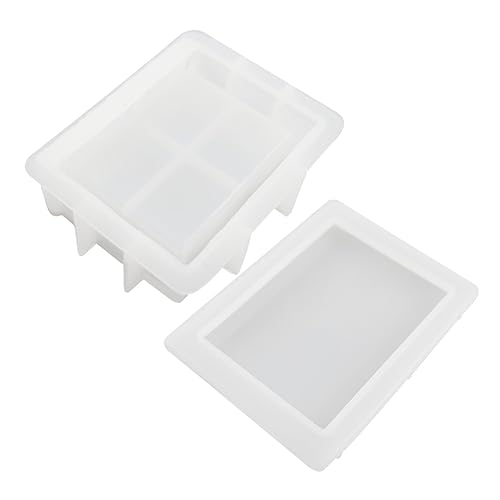 DIYEAH 1Satz Buchform Silikonform für Schmuckboxen DIY Gießform zur Schmuckaufbewahrung Flexible und Langlebige Silikonmold für Kreative Bastelprojekte für Geschenkideen von DIYEAH