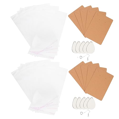 DIYEAH 1Satz DIY Ohrring Handgemachte Sublimationsohrringe Blanke Ohrringhaken für Personalisierte Designs für DIY Projekte und von DIYEAH